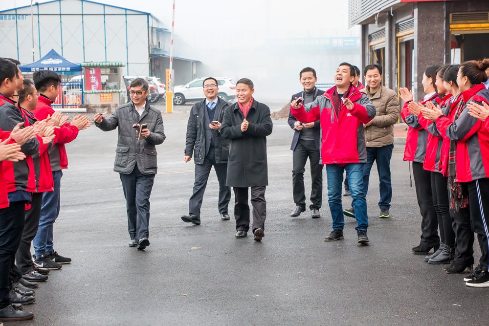 天嬌集團開工大吉！讓我們擼起袖子加油干！