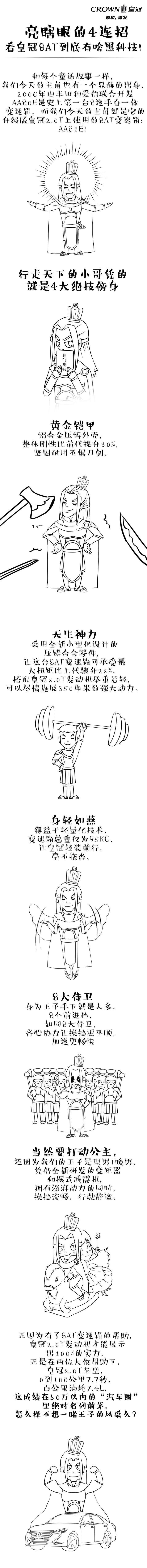 亮瞎眼的4連招，看皇冠8AT到底有啥黑科技！