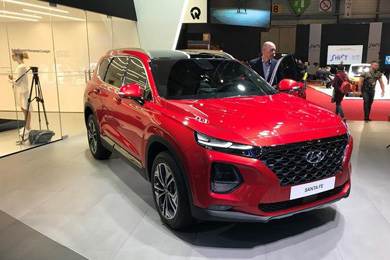 日內(nèi)瓦車展：實(shí)拍現(xiàn)代全新格越，追求實(shí)用性的SUV